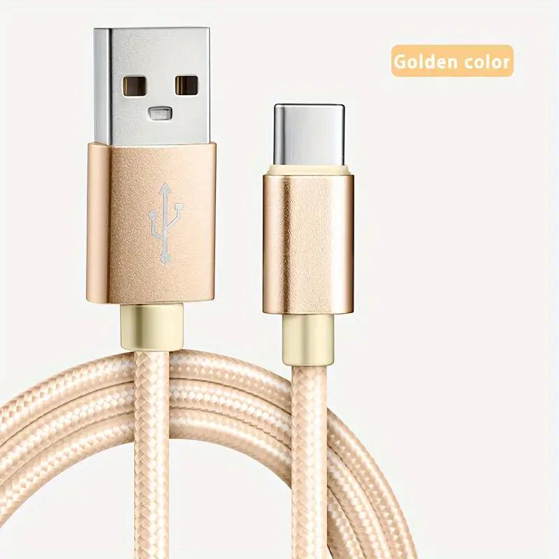 2M Long Fast Charging USB Type C Cable for Samsung, Redmi, and OnePlus - High-Speed Data Transfer and Durable Design