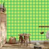 Candy Check Wallpaper Green and Lime for Living Room and Bedroom 50x1000