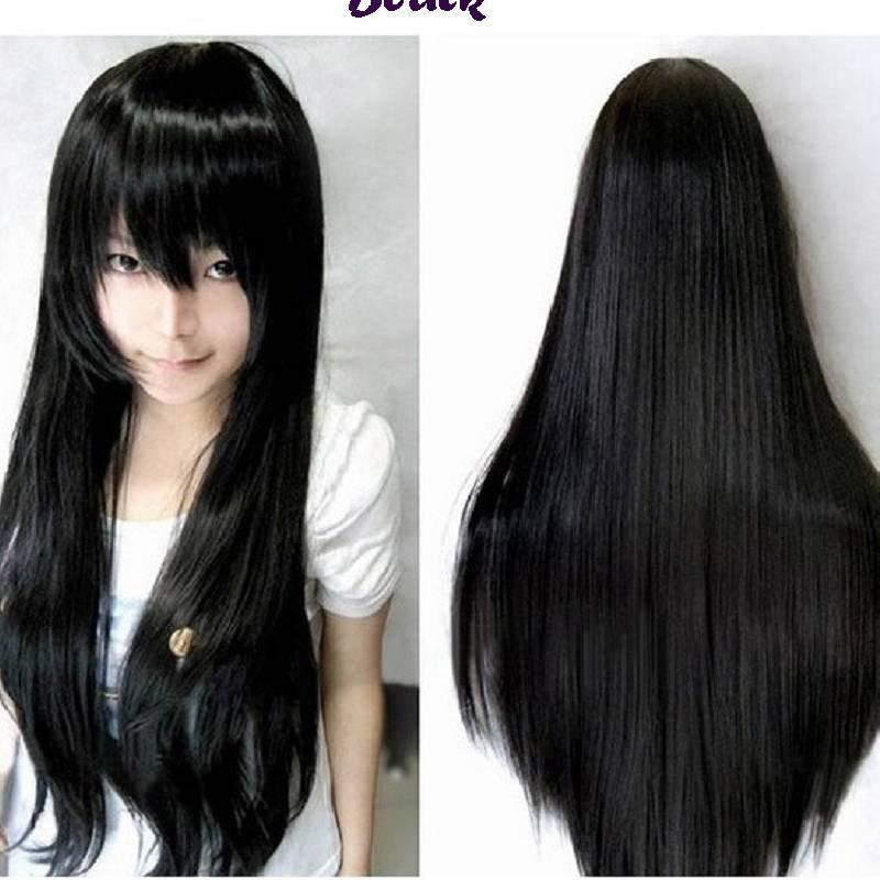 80cm Lange Wellenperücke in Lebhaften Farben Hochtemperaturfaser Ideal für Cosplay-Veranstaltungen