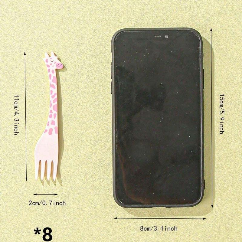 Plastic Fruit Forks, Dessert Forks for Home Kitchen, Suitable for Wedding, Party, Gift, Birthday