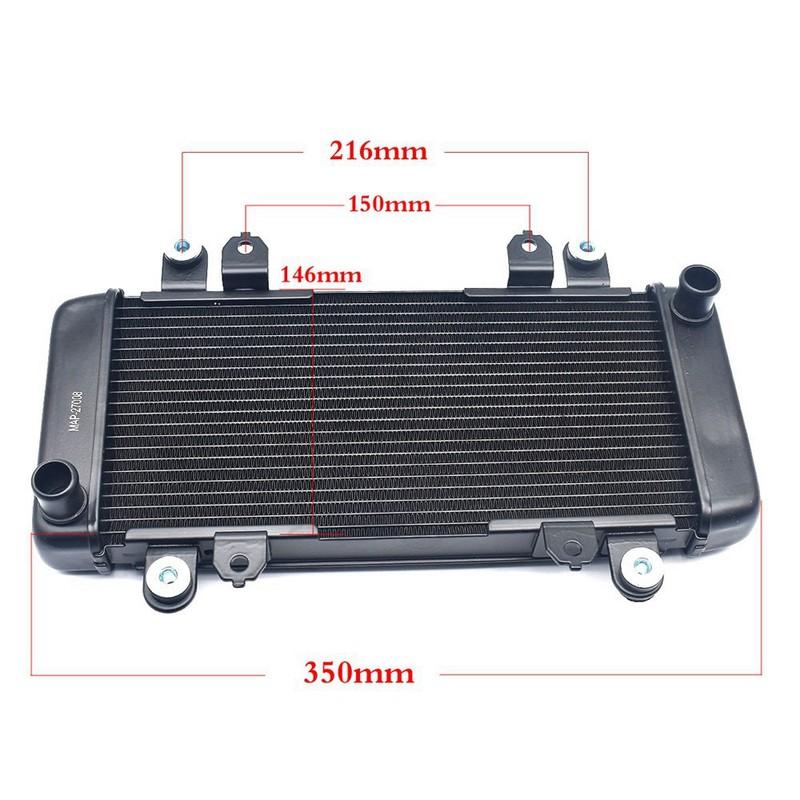 For Kawasaki Ninja 250 300 NINJA250/300 Z250 Z300 2013 2014 2015 2016 2017 2018 2019 Motorcycle Aluminum Cooler Cooling Radiator