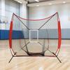 Practice Net with Target Freestanding Baseball Portable for Coaches