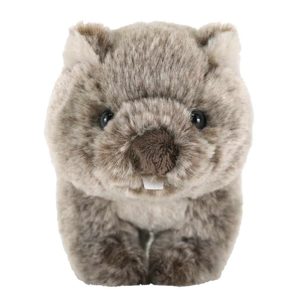 

Мягкая плюшевая игрушка маленький вомбат Флаффи, 9 х 18 х 11,5 см, P-1413