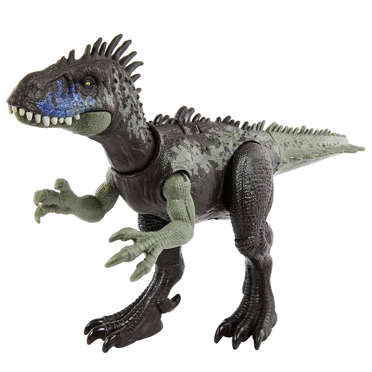 

Mattel Jurassic World Dino Truckers Wild Roar Говорящая фигурка Dryptosaurus DRYPTOSAURUS 2022 Фильм Юрский динозавр Фигурка Товары Рев