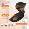 2-Pack Heel Grip Heel Cushion Pad Self Heel Insert Self Adhesive Insole Foot