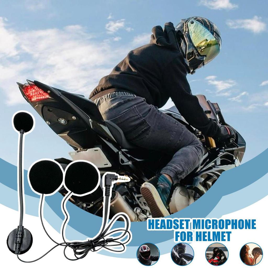 Motorcycle Headset Motorcycle Helmet Headphones Earbuds Intercom Modular High-Definition Audio For Riding Racing Street Riding