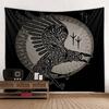 Tapestry Viking Raven Ancient Norse Rune