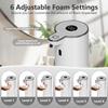 360ML Touchless Countertop Or  Wall-Mounted 6-Gears Adjustable Foam/Gels Infrared Induction Automatic Smart Sense Soap Dispenser