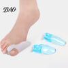 Comfortable Toe Spacer 2PCS Gel Separator, Hallux Valgus Correction And Overlapping Big Bunion Guard Corrector, Ultra-Thin Separator for Day Night Use