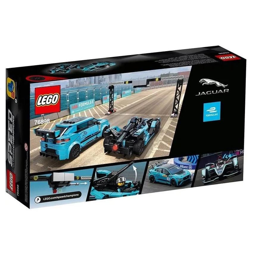 LEGO Speed Super Racing Collection Formula E &I-PACE ETROPHY Jaguar Building Blocks 76898