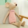 Peluche di Topo Kawaii Bambole di Topo Ripiene Giocattoli di Peluche Animali Bambola di Topo Morbida Giocattolo per Dormire Stoffa Regalo di Compleanno