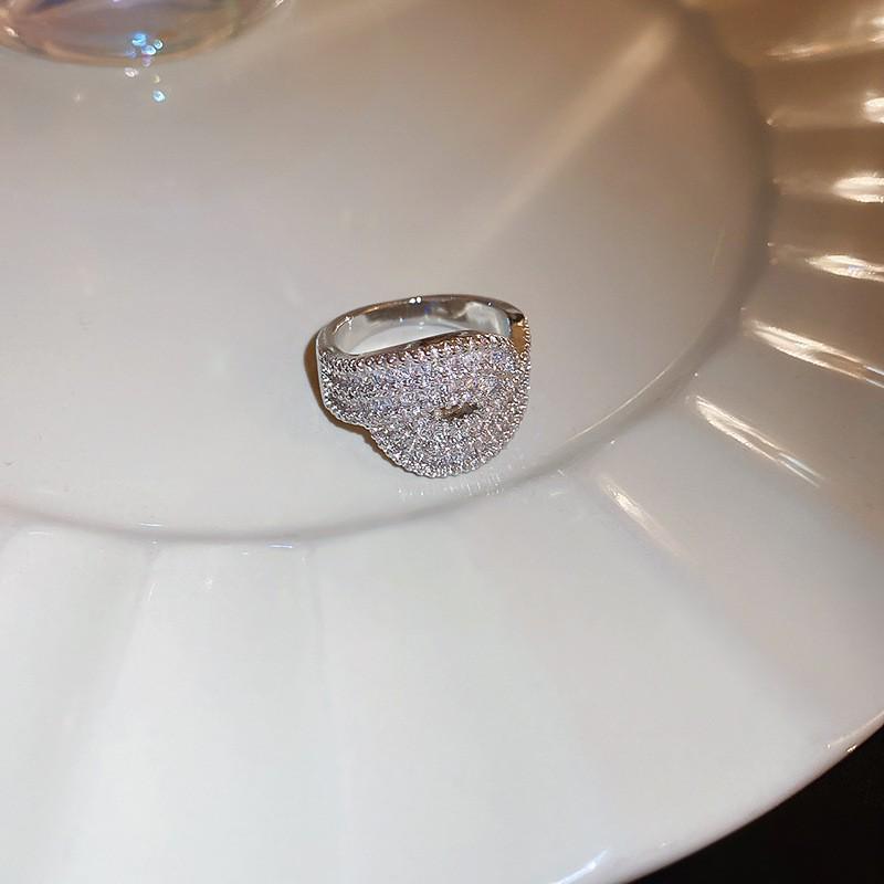 Inel rotund retro turcoaz deschis - Modă high-end în stil curte pentru degetul arătător