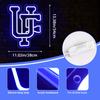 UF Neon Sign for Wall Decor College UF Neon Led Sign for Bedroom University Name Neon Signs for Man Cave