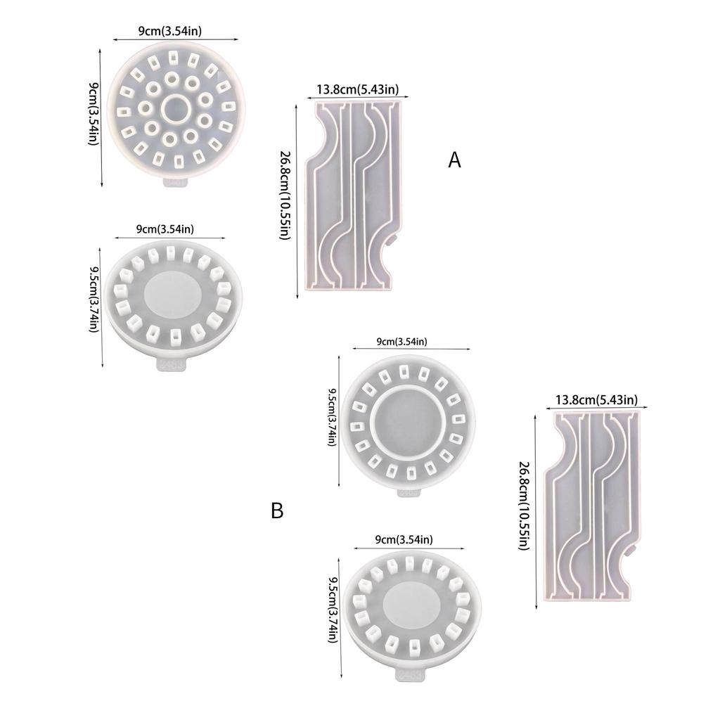 Handcraft Silicone Mold Flowerpot Plant Moulds Unique Art Molds Fashion Ornament Molds Silicone  for Flower Vase