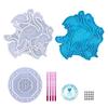 Wall-mounted Wind Chime Mould Crystal Epoxy for Creative Silicone Mould Love Gif