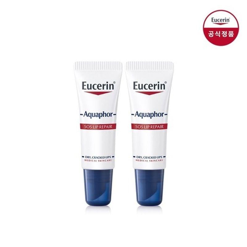 Eucerin Aquaphor SOS Lip Repair 10ml x 2