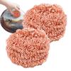 2 Pieces Copper Wire Pot Scrubbers Cleaning Supplies Dishwashing Sponge Brush Dish Cleaning Brush Kitchen Scrub Pads