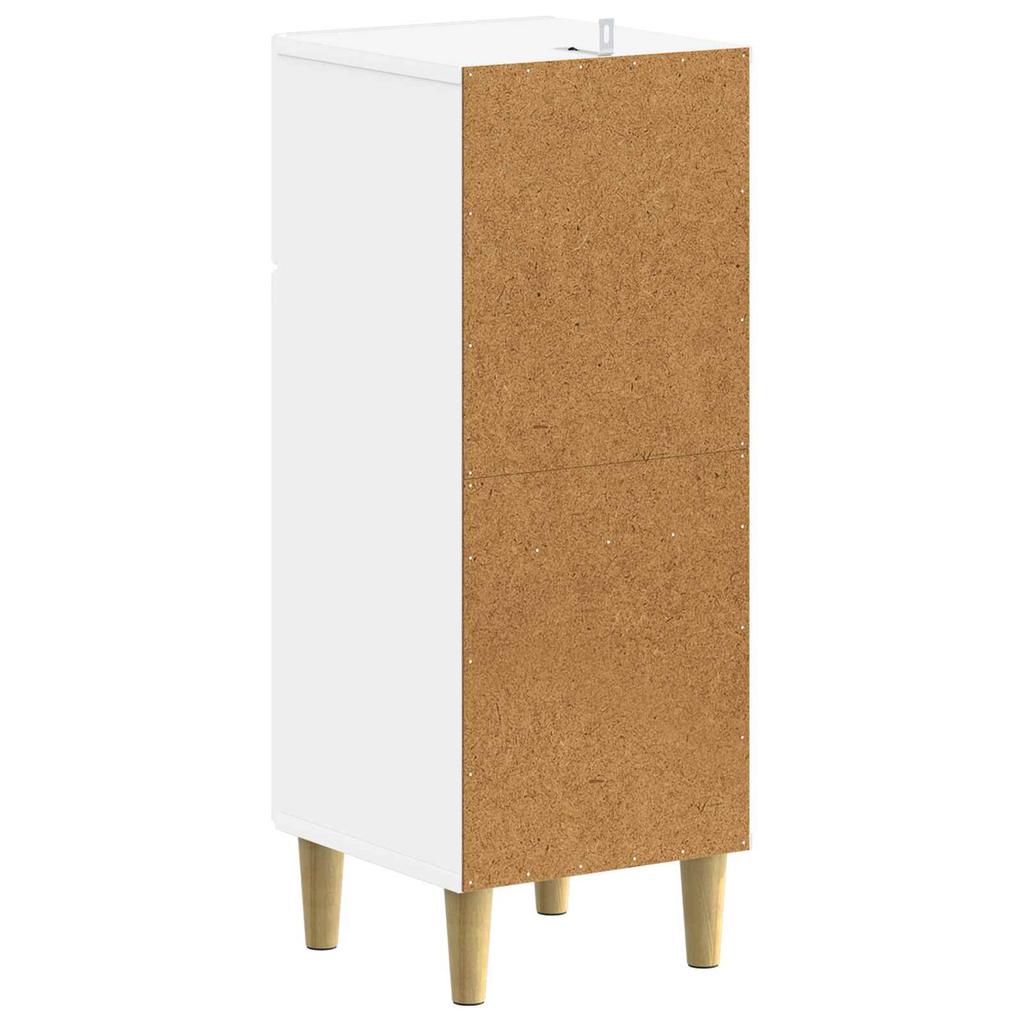 Bathroom Storage Cabinet ARNHEM White 30 X 31 X 80 Cm