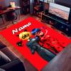 Benutzerdefinierter Personalisierter Miraculous Druck Teppich - Weich, Waschbar, Rutschfest, Indoor-Matte, Wohnzimmer, Zuhause & Büro Dekorativer Teppich