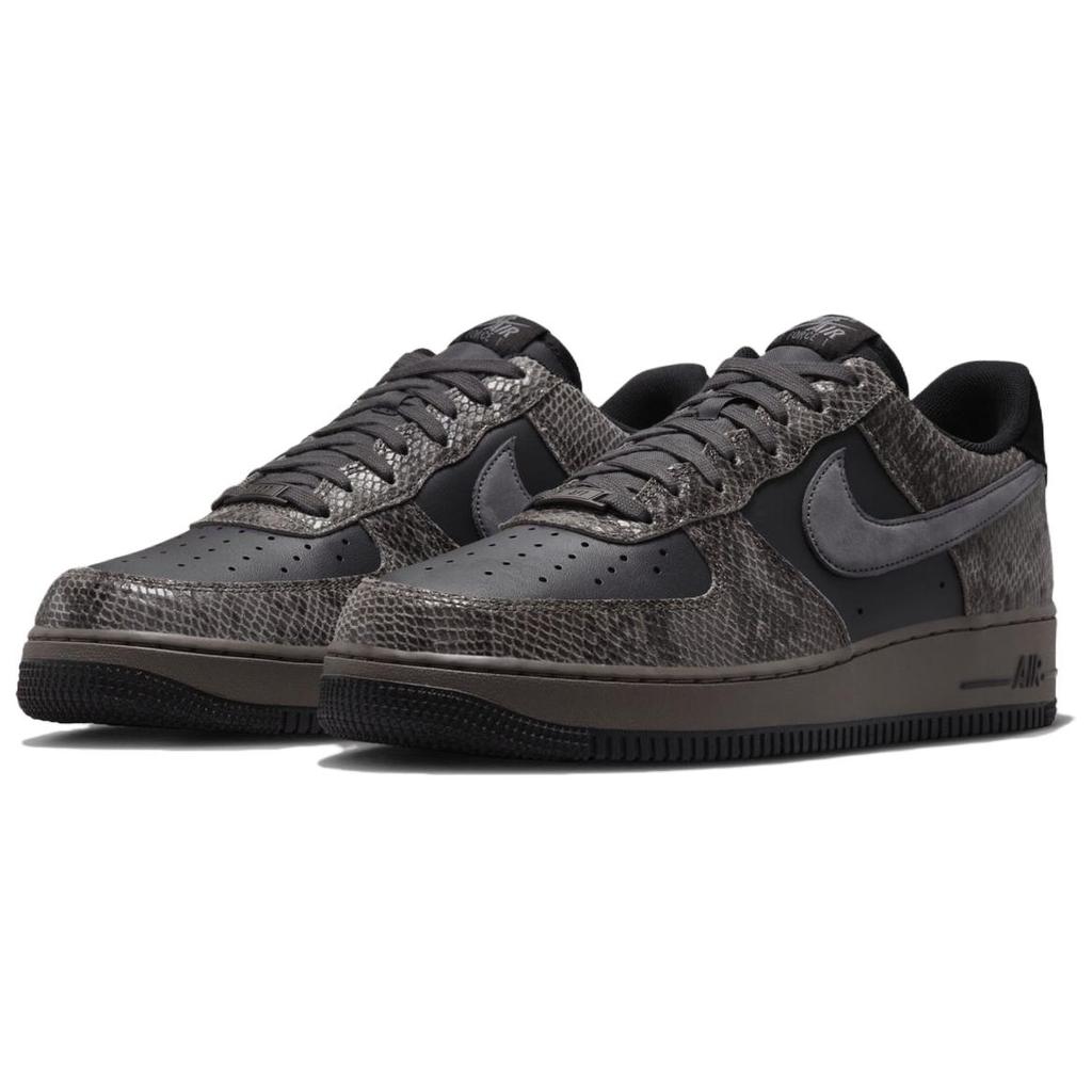 Nike Air Force 1 Low Off Noir Snakeskin Sneakers HF2898-001