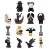 Halloween Figurine Decorations Micro Landscape Ghost Mini Pumpkin Skeleton Ghost Skull Ornament Resin Day Of The Dead Ornaments