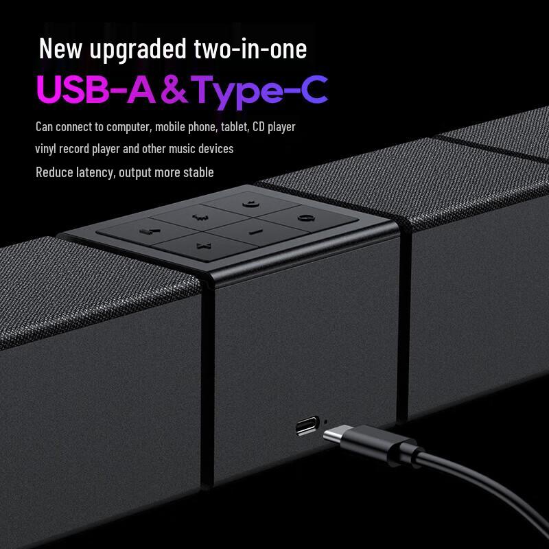 Philips SPA5600 Bluetooth Gaming & Desktop Soundbar Speaker