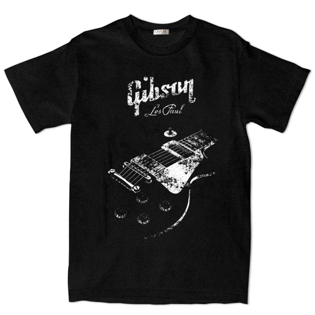 Gibson Guitar T-Shirt Print Tops Women Summer Fashion Casual Unisex Tops Clothing Tee Graphic t shirt