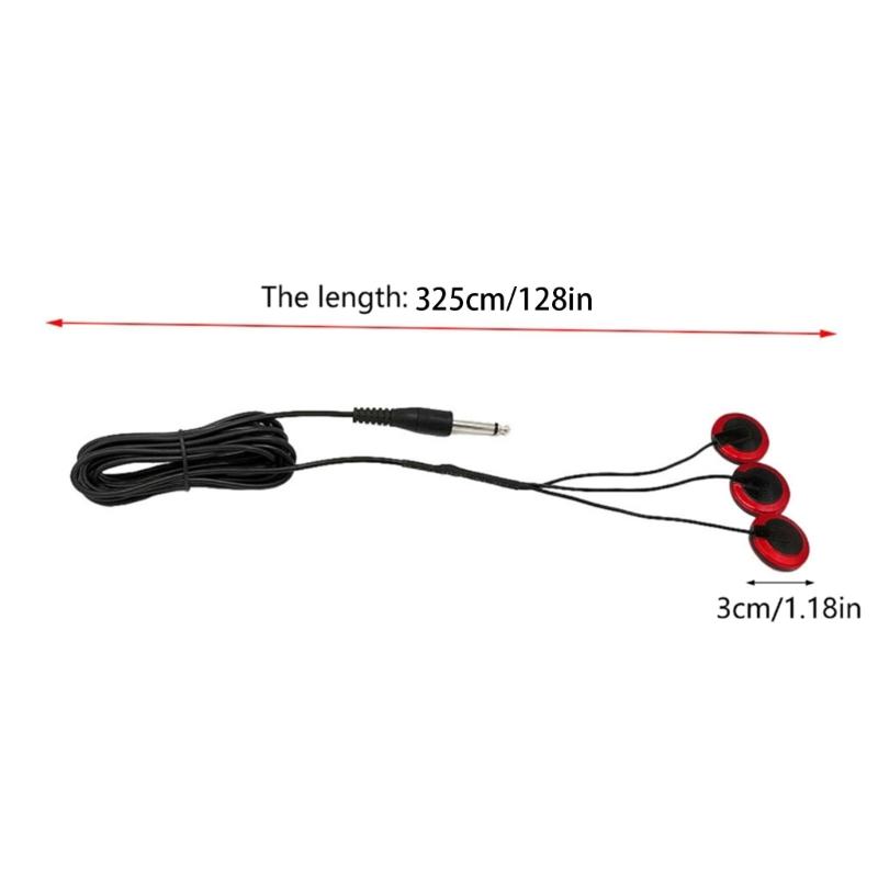 Gitarre Selbstklebendes Mikrofon Tonabnehmer Für Gitarre Bass Violine Banjo Mandoline Ukulele Piezo Stabiler Kontakt Gitarren Tonabnehmer