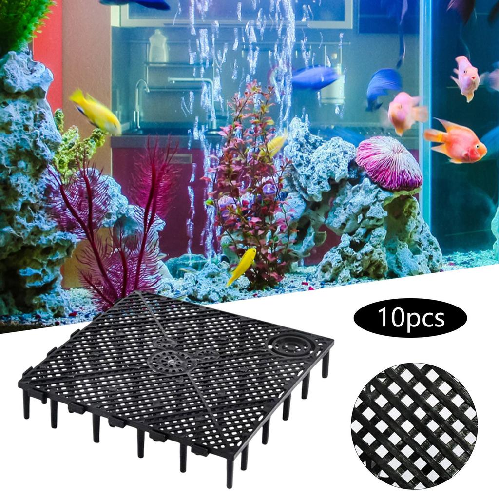 Fish Tank Bottom Filter Plate Sand Gravel Filter Board Splicing Combination Clapboard