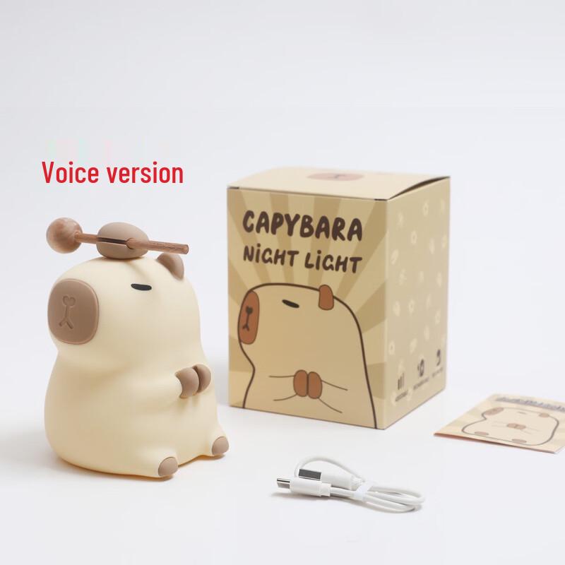 

Capybara Smart Voice RGB Night Light