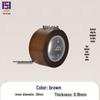 PTFE High Temp Resistant Black/White/Brown Teflon Adhesive Tape - Heat Insulating & Sealing Tape