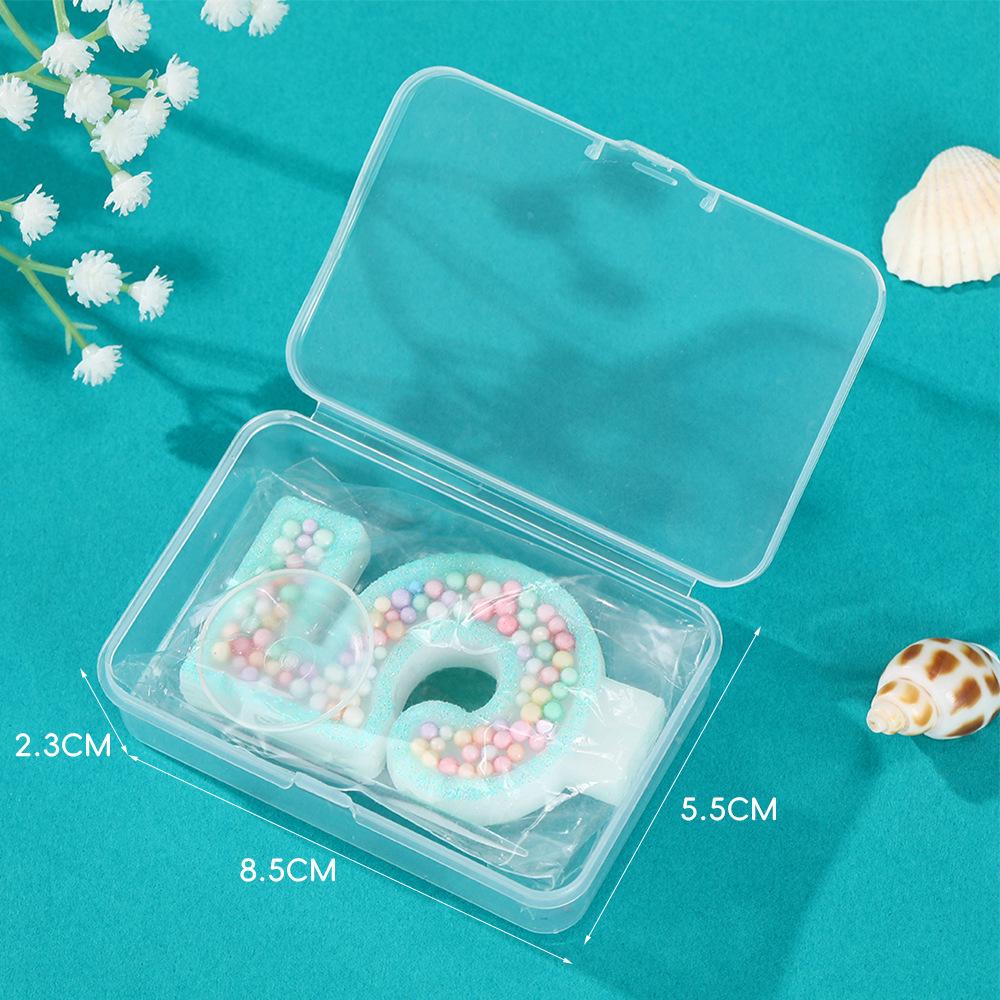 Macaron Colored Foam Balloon Number Candle - DIY Birthday Cake Decor