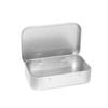 2Pcs Metal Box Flip Business Card Storage Box Wedding Jewelry Pill Cases Portable Boxes Container Cosmetic Organizer