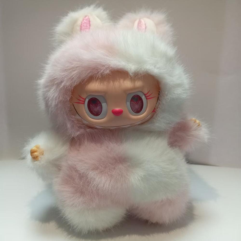 Plush Doll Heartbeat Macaron Has Been Redesigned with A Cream Peach Pink Gradient Making Birthday Gift For Girls