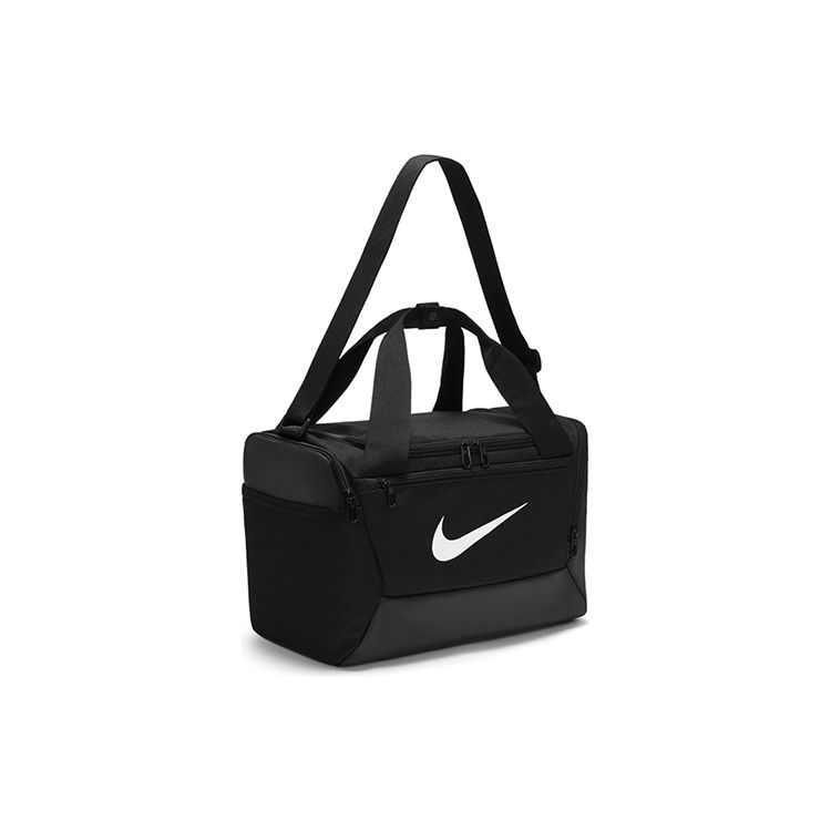 Nike 25L Large Logo Sports Polyester Travel Gym Bag Unisex Bags Black DM3977-010
