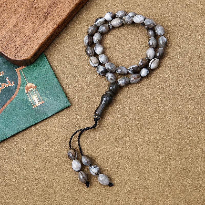 Islamic 33-Bead Tasbih Muslim Prayer Rosary