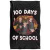100 Days Of School Blanket