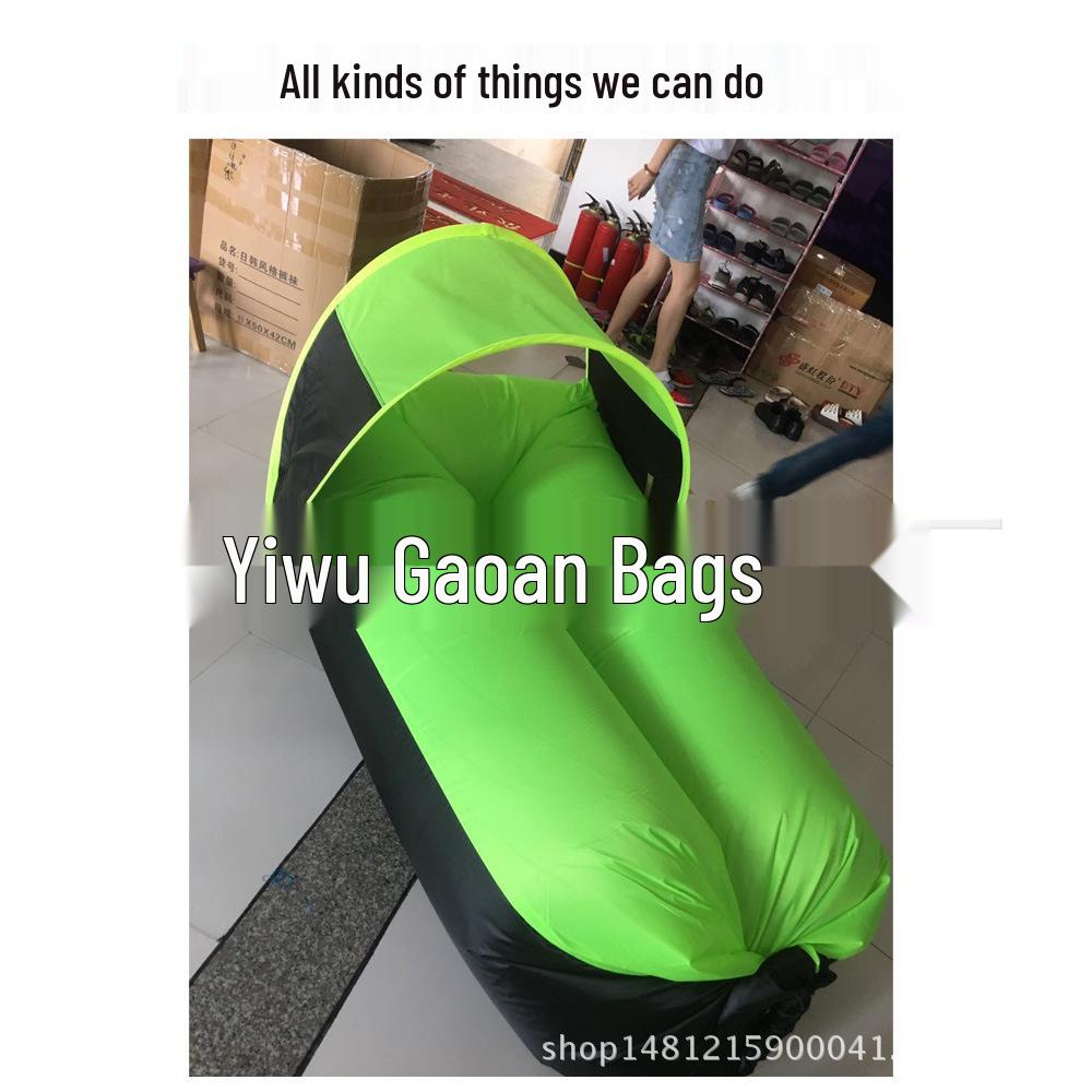 TikTok-Inspired Inflatable Lazy Sofa Bed: Portable, Foldable Outdoor Air Sofa & Sleeping Bag