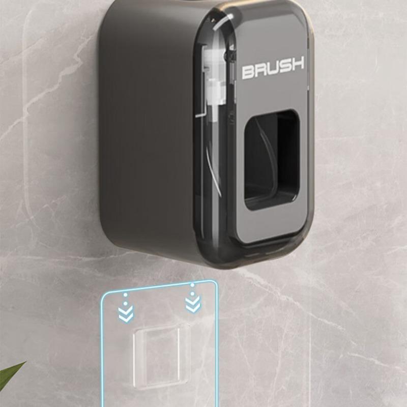 Gun Gray Toothpaste Squeezers Wall-mounted Holder Punch-free Tool Bathroom Accessories Designed Beautiful And Convenient Storage
