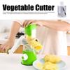 Rotary 3in1 Food Slicer Chopper Cheese Grater Fruit Vegetable Cutter Shredder
