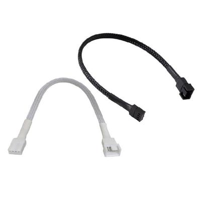 4Pin Computer Fan Extension Cable Delivers Stable Power Distribution And Synchronized Control For PC Cooling 4pin 3pin