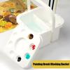 Handheld Brush Washer Bucket Portable Brush Cleaning Tool Brushes Tray Basin  Oil Painting