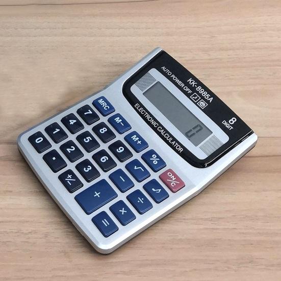 Multifunctional Electronic Calculator Portable Financial Accounting Calculator Large Display Screen 8-Digit Desktop Calculator Computer Office