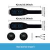 EMS Fitness Muscle Patch: Silicone Pulse Belt for Abdominal, Arm, and Leg Massage