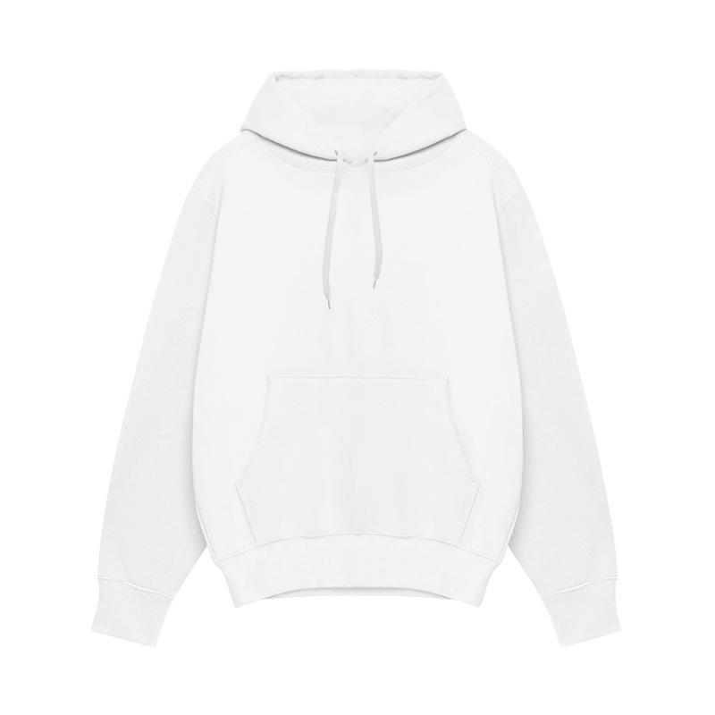 

Осенне-зимние утолщенные пуловеры, мужская одежда, однотонные мужские толстовки с круглым вырезом и капюшоном, спортивная одежда для пар S