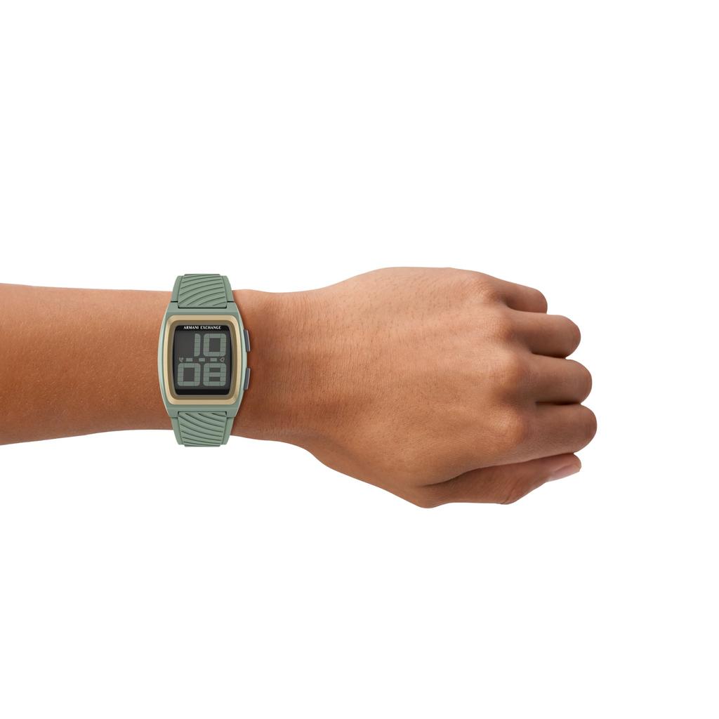Armani Exchange Men's Digital Silicone Watch AX2969