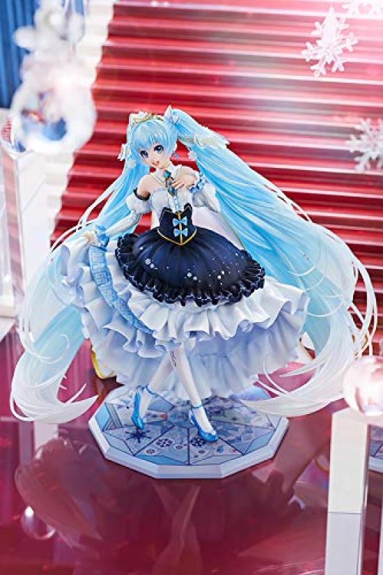 Character Vocal Series 01 Hatsune Miku Snow Miku Snow Princess Scale ABS PVC Complete Figure Ver. 1/7 & Pre-painted