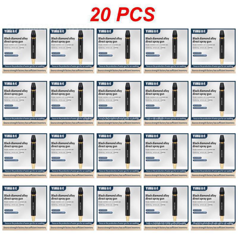 5/10/20PCS High Pressure Sprinkler Multifunction Aluminum Alloy Spray Nozzle Water Gun Car Accessories Connector Sprinkler