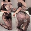 Sexy Erotic Underwear Open Crotch Tight Body Perspective Mesh Clothes Free Temptation Open Chest Mesh Pure Desire Suit