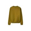 Nike Solo Swoosh Embroidered Logo Crew Neck Sweatshirt Unisex Tops Mustard CV0554-318